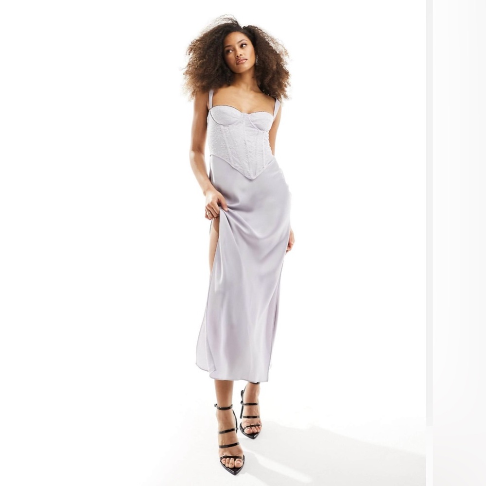 ASOS Lilac Maxi Dress